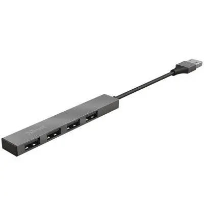 Концентратор Trust Halyx Aluminium 4-Port Mini USB Hub (23786_TRUST) - фото 3