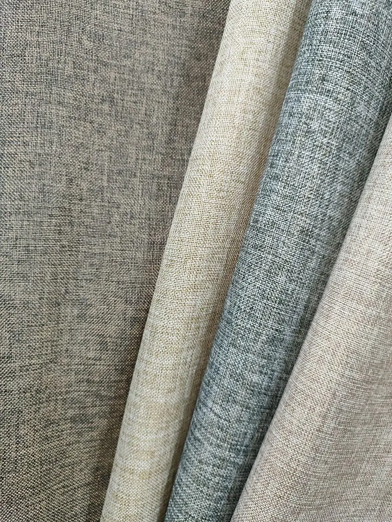 Штора льон полегшений сіро-бежевий 1 шт 250х170 - фото 8