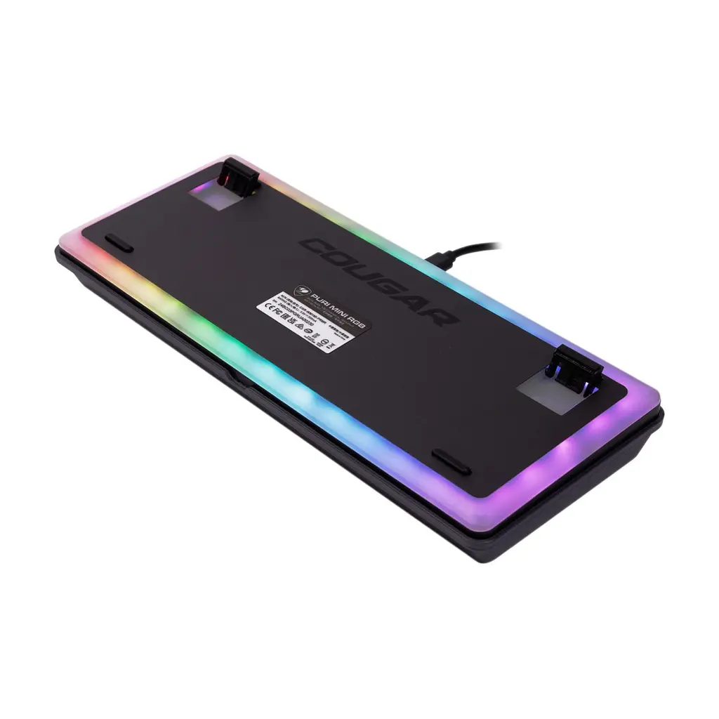 Клавіатура Cougar Puri Mini RGB USB Black (Puri Mini RGB) - фото 5
