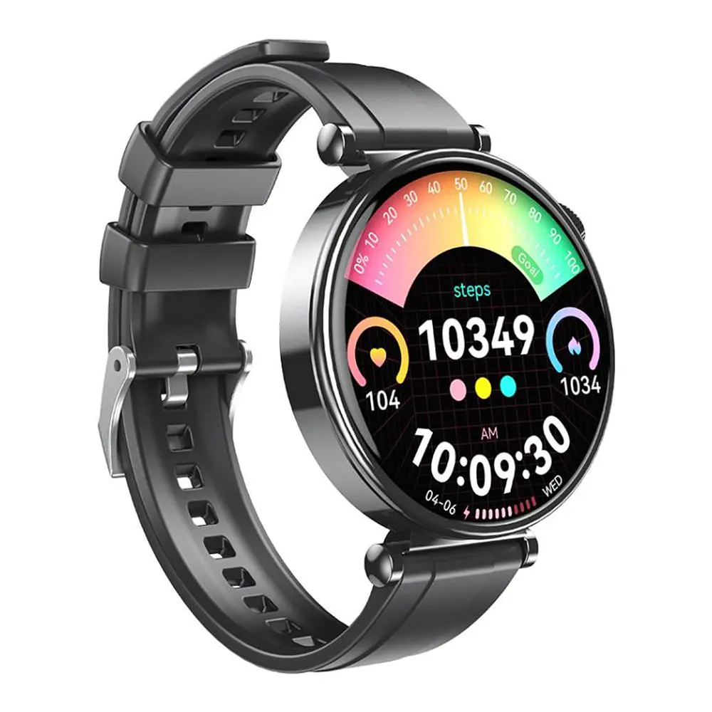 Смарт годинник XO GT4 mini AMOLED IP68/1.32 Bluetooth V5.3 200mAh Black - фото 3