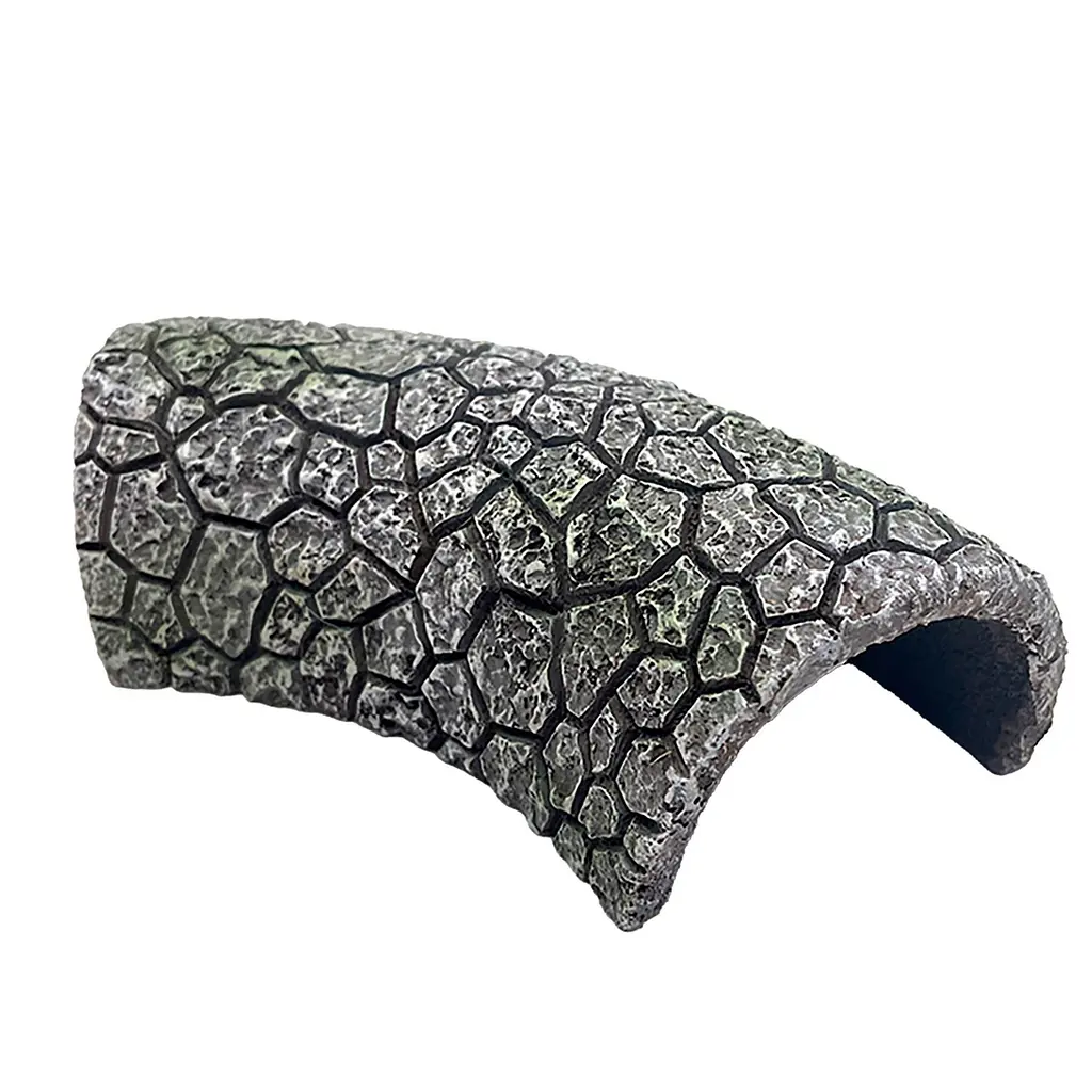 Декорація Hobby Cracked Rock Cave 1 17x8,5x5 см для акваріума і тераріуму (41792) - фото 7