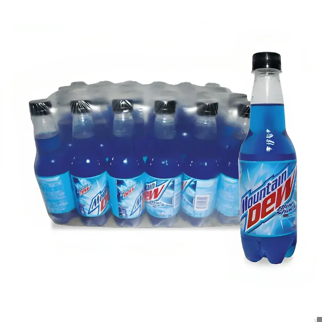 Безалкогольний напій Mountain Dew Blue Shock з малиновими цитрусовими 400 мл - фото 4