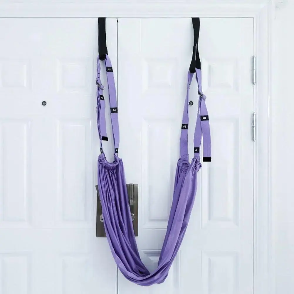 Гойдалка гамак  підвісний Good Idea Athlanta Yoga Rope для флай йоги та пілатесу Фіолетовий - фото 6