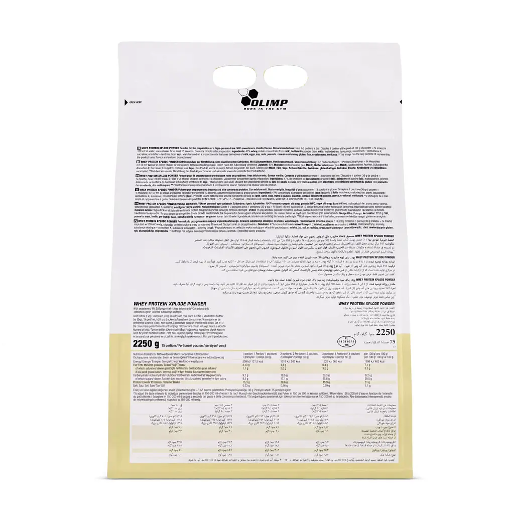 Протеїн Olimp Whey Protein Xplode ваніль 2.25 кг (Ф001517) - фото 2