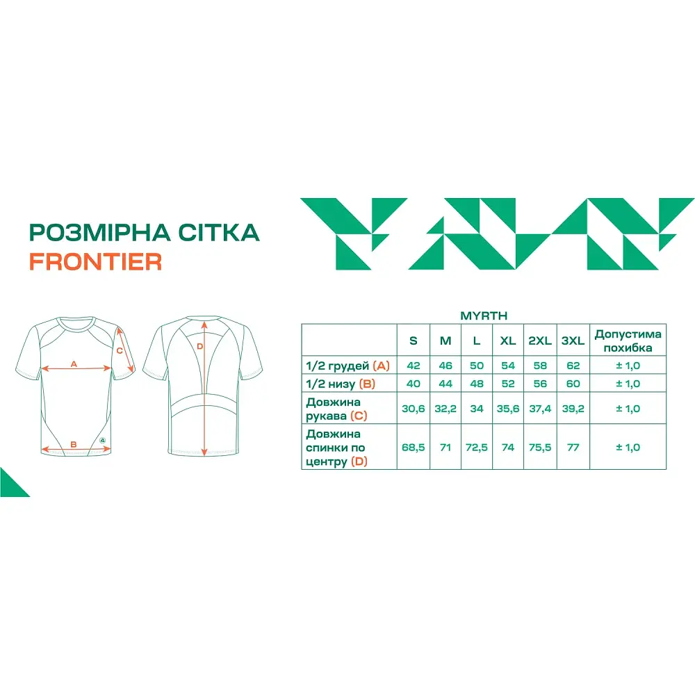 Футболка Frontier MYRTH XS Men`s merino/cool max Blue - фото 4