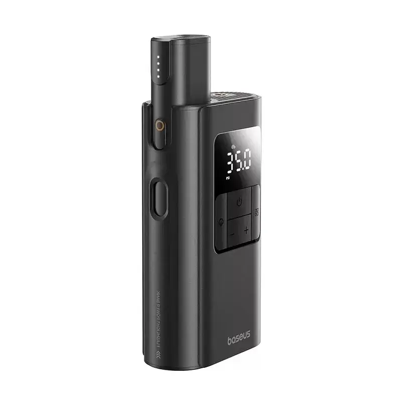 Автомобільний насос Baseus PrimeTrip VA1 Wired and Wireless 2-in-1 Tire Inflator Cosmic Black C11169001121-00