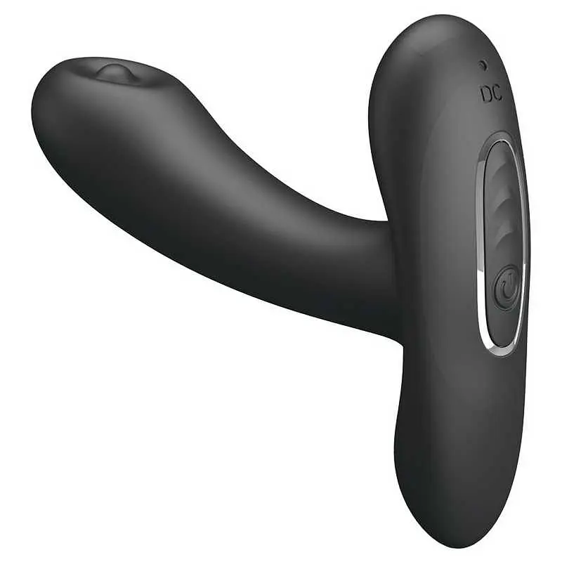 Масажер простати - Pretty Love Remington Prostate Stimulator Black - фото 4