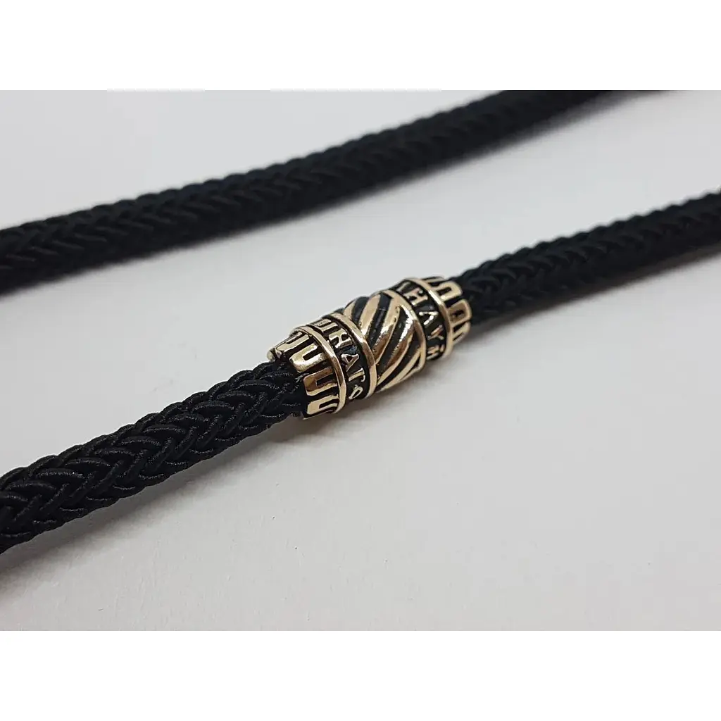 Ювелірний шовковий шнурок Crocus Ювелірний дім з золотими вставками. Ш0033-4В/Д4ШН 60 - фото 3