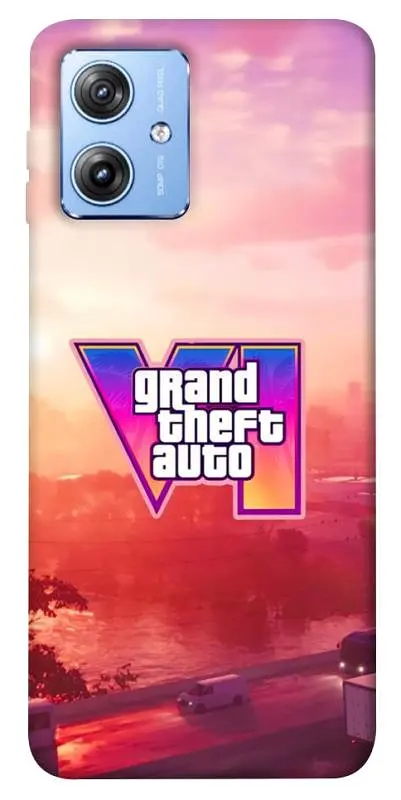 TPU чохол Demsky GTA VI Vice City для Motorola Moto G84