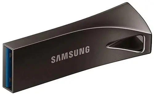 Флеш-накопичувач USB 256Gb Bar Plus, Titanium Grey, USB 3.1 Gen 1, до 300 МБ/с (MUF-256BE4) Samsung teh0029099 - фото 2