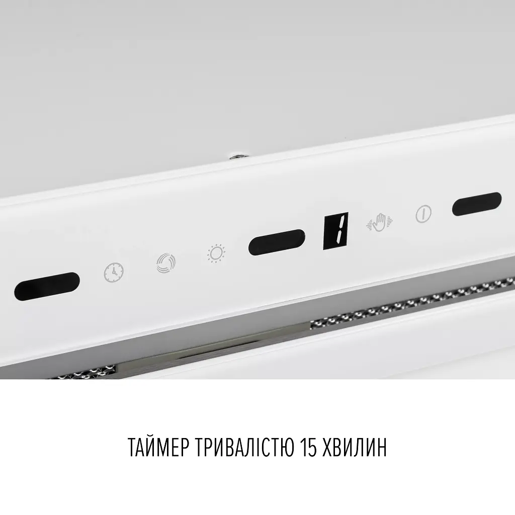 Витяжка повновбудована PERFELLI DESIGN VISION 6 BIANCO SILENZIO - фото 8