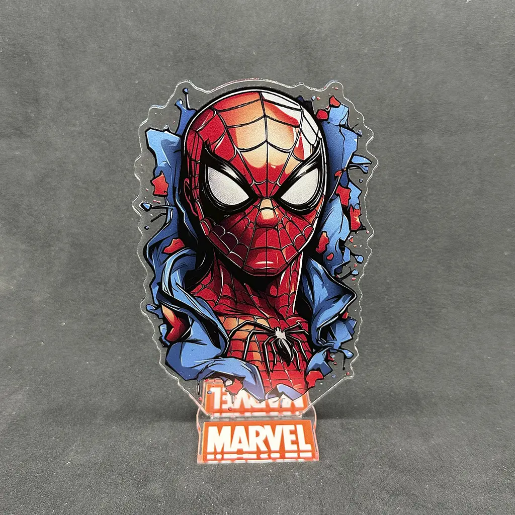 Акрилова колекційна фігурка Marvel Людина-павук 15 см - фото 2