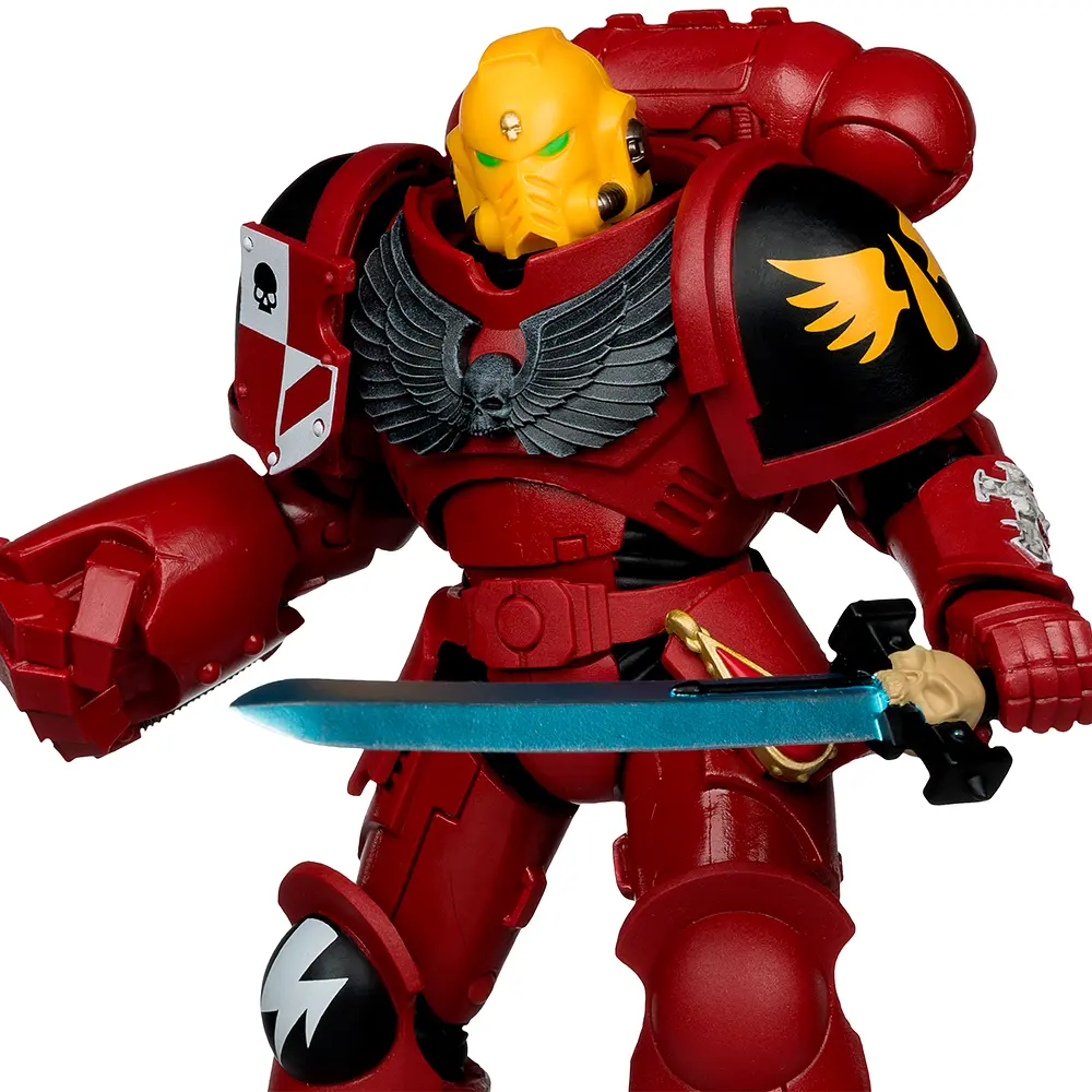 Фигурка Warhammer 40K Assault Intercessor Sergeant - Blood Angel - 7in (Вархамер 40К) - фото 3