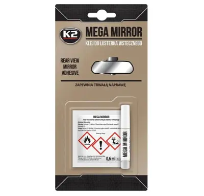 Клей для дзеркал заднього виду K2 Mega Mirror 0.6 + 0.5 мл (B110) (K20063) - фото 6