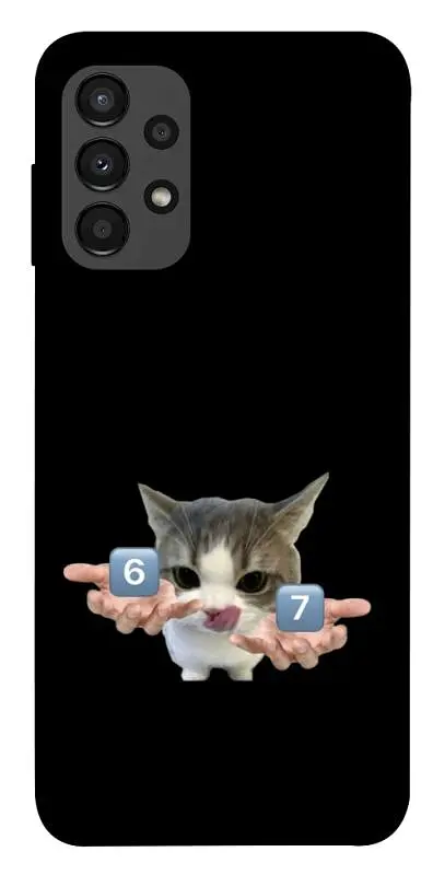Чохол Demsky Six Seven cat для Samsung Galaxy A13 4G