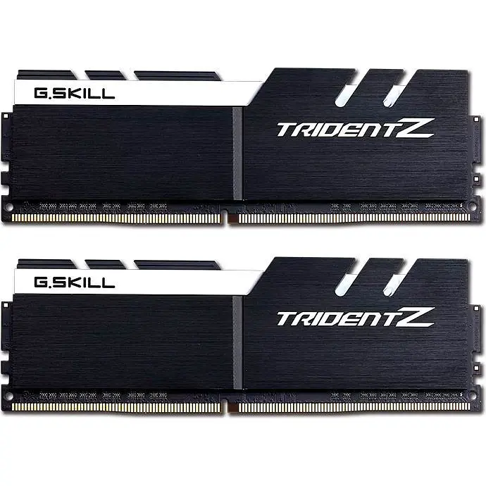 Модуль пам'яті DDR4 G.Skill Trident Z Black/White 2x16GB 3600MHz (F4-3600C17D-32GTZKW) [102451] - фото 2