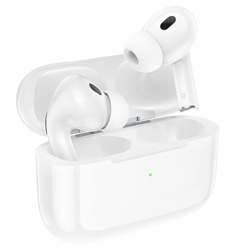 Бездротові навушники Hoco EW49 TWS Bluetooth 5.3 з мікрофоном, бездротовою зарядкою, вакуумні, білі - фото 3