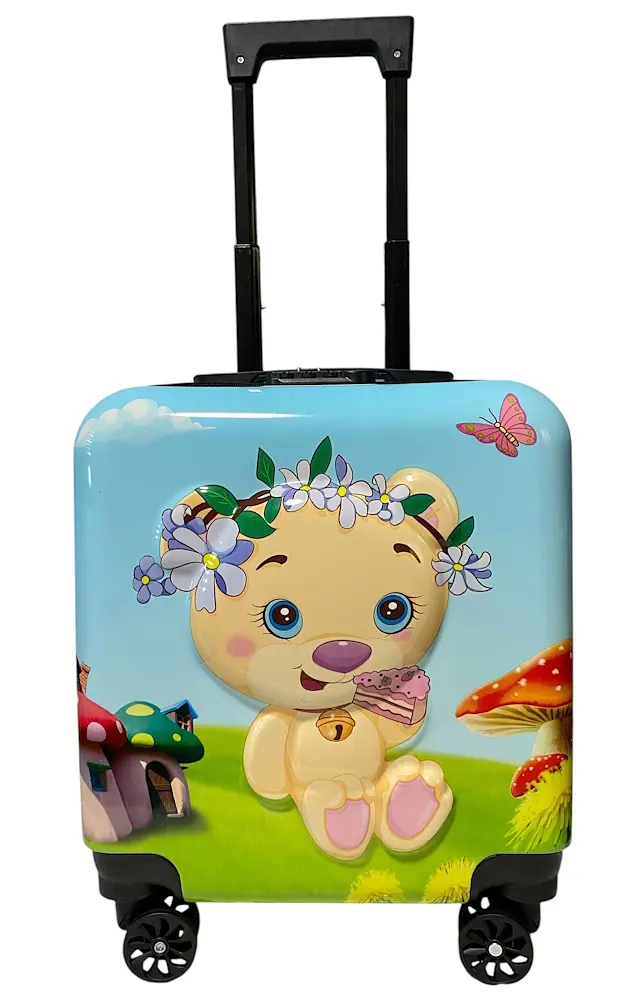 Дитяча валіза D01 mouse mini XS полікарбонат-ABS 45x36x27 см - фото 5