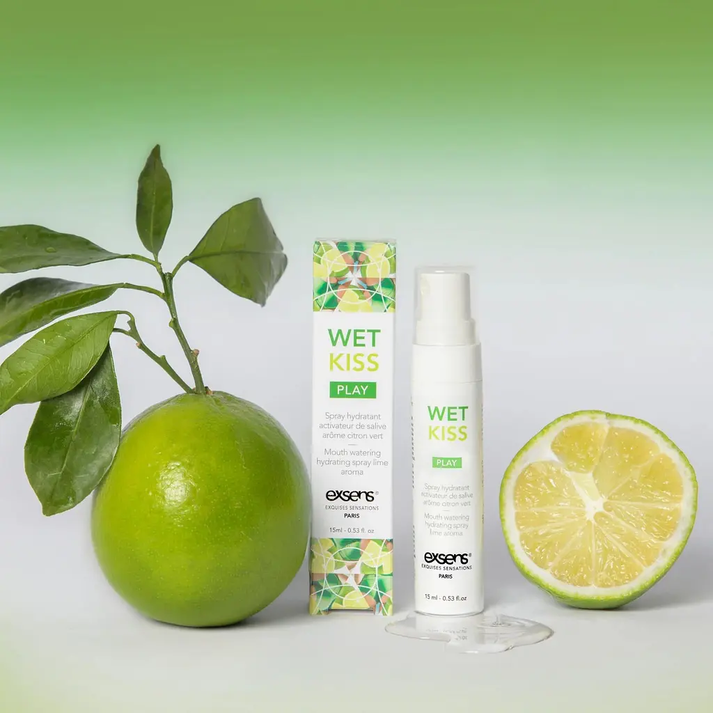 Спрей EXSENS Wet Kiss Lime для посилення слиновиділення, 15 мл (лайм) - фото 3
