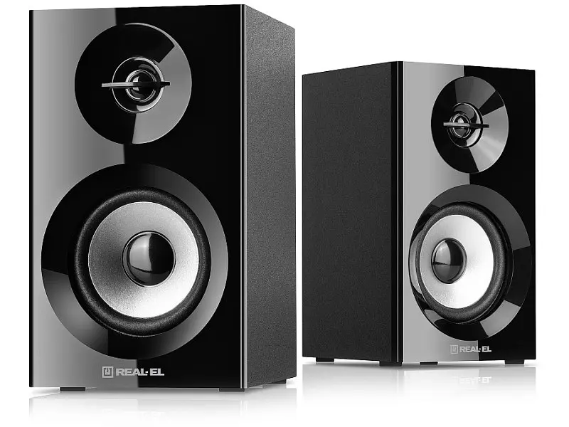 Комп'ютерні колонки REAL-EL S-228 Black (EL121200014) - фото 2