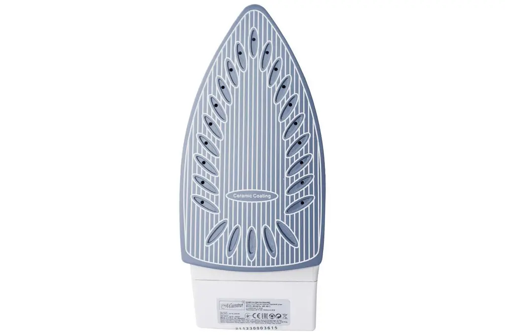 Утюг с паром Maestro MR-300C-Blue 2000Вт бело-синий - фото 4
