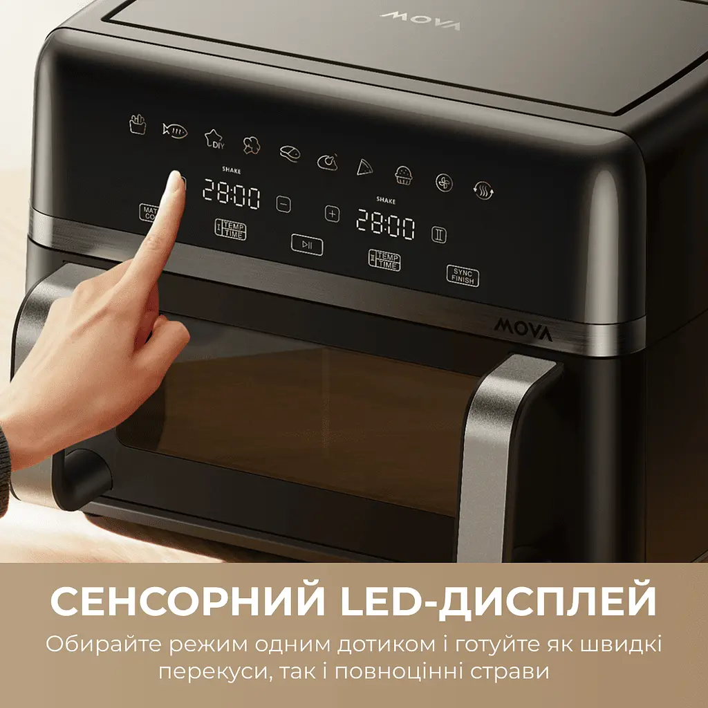Мультипіч MOVA AeroChef FD20s Pro Black - фото 7
