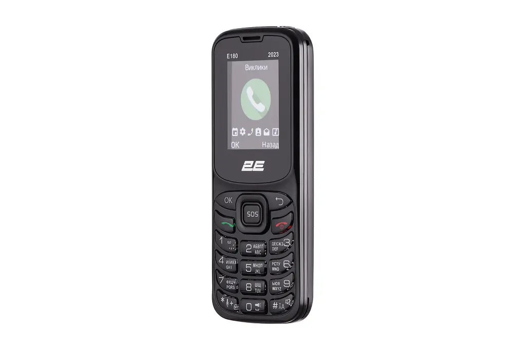 Мобільний телефон 2E E180 2023 177" 2SIM 1000mAh Чорний - фото 4