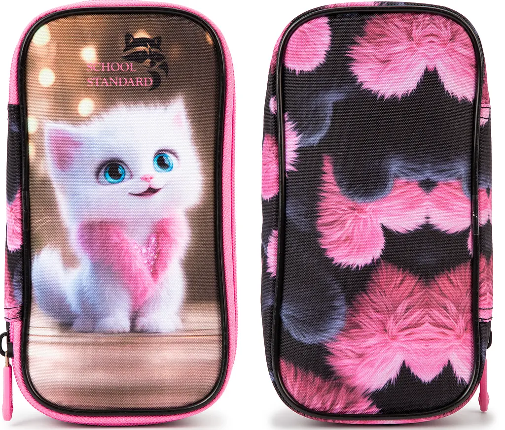 Ортопедичний шкільний рюкзак 3 в 1 з пеналом та мішком для дівчинки School Standard для початкової школи (Full 160-22) - фото 2