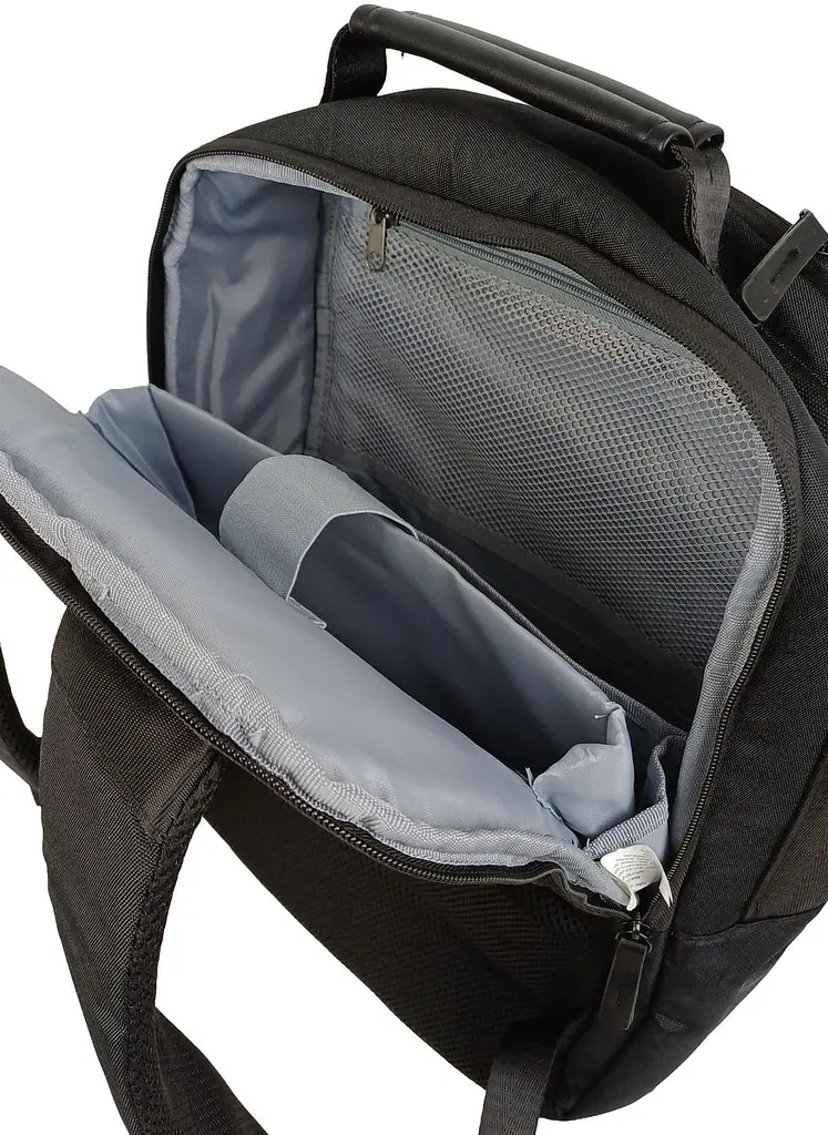 Діловий рюкзак для ноутбука 15 дюймів чорний, 15L LS sum0028847 - фото 7