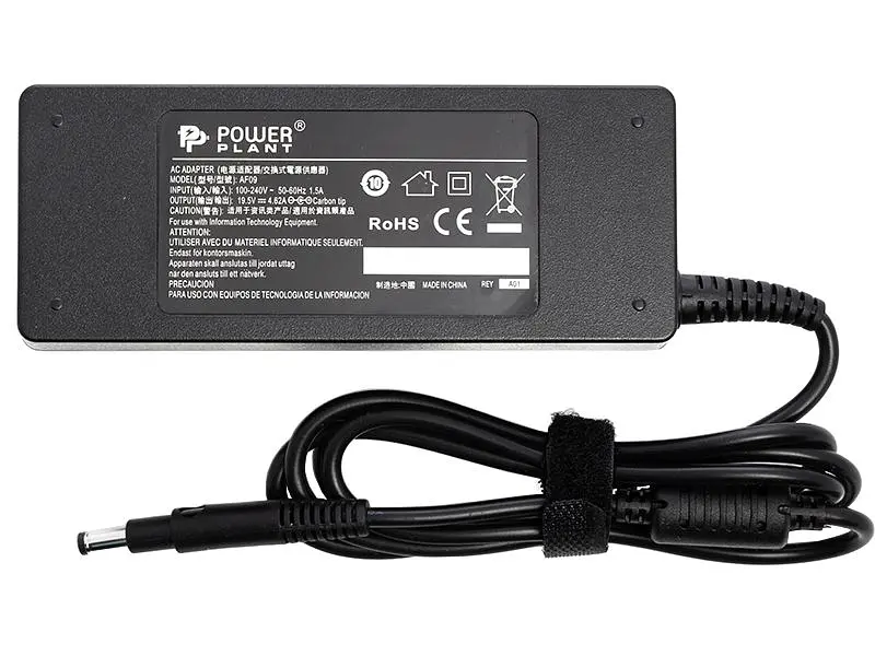 Блок живлення для ноутбуків PowerPlant HP 220V, 19.5V 90W 4.62A (4.8*1.7) (HP90G4817)
