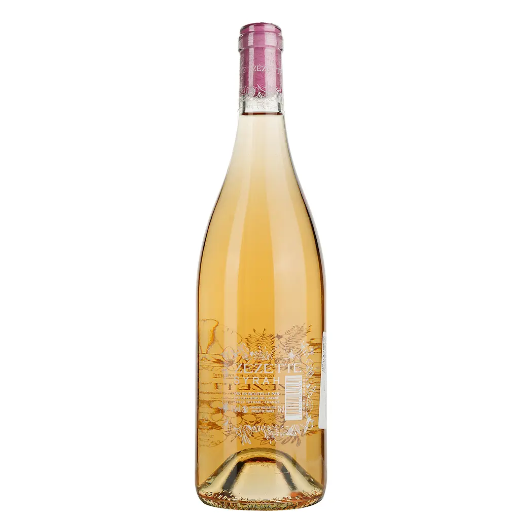 Вино Zezette Syrah Vin de France, рожеве, сухе, 0,75 л - фото 5