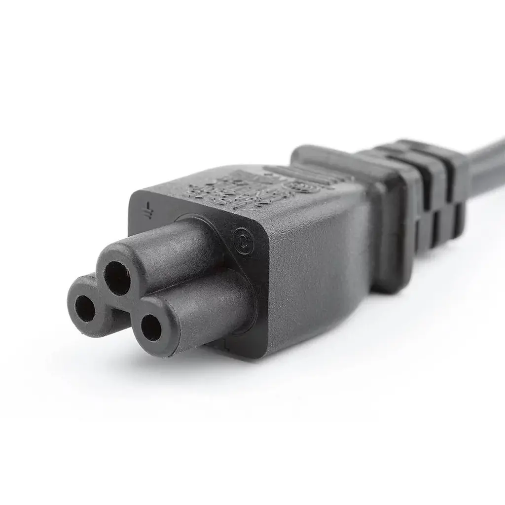 Сетевой кабель CEE 7/7-C5 1.2 м, трёхконтактный шнур для ноутбука, 250V 2.5A - фото 3