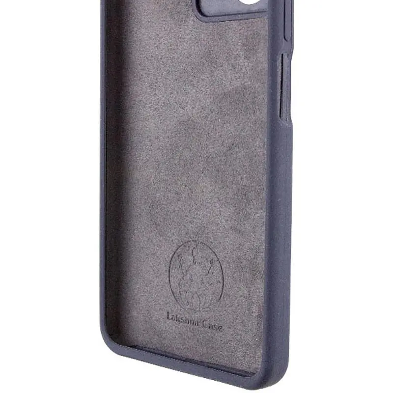 Чохол Lakshmi Silicone Cover Full Camera (AAA) для Xiaomi Redmi 12 Темно-синій / Midnight blue - фото 2