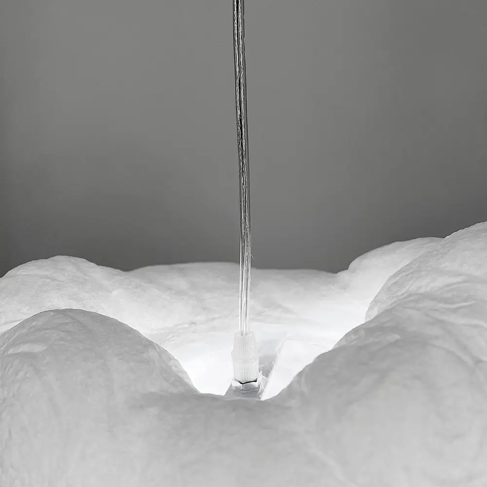 Подвесной светильник с плафоном-облаком 60х30 см Line F | Ст. MJ213-500 - фото 5