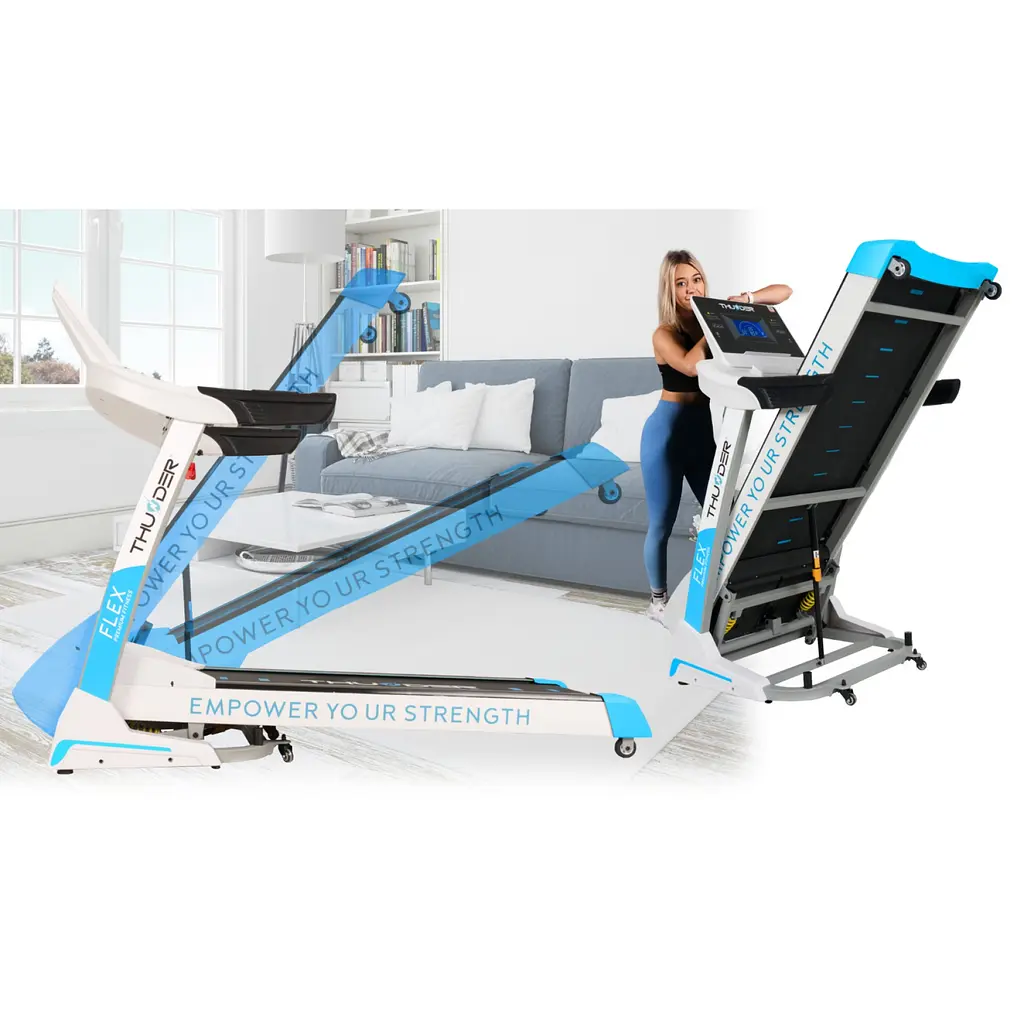 Беговая дорожка THUNDER Flex-S White - фото 5