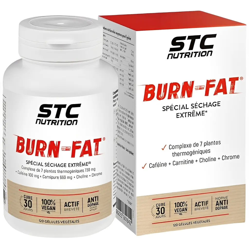 Жироспалювач STC nutrition Burn-Fat 120 капсул