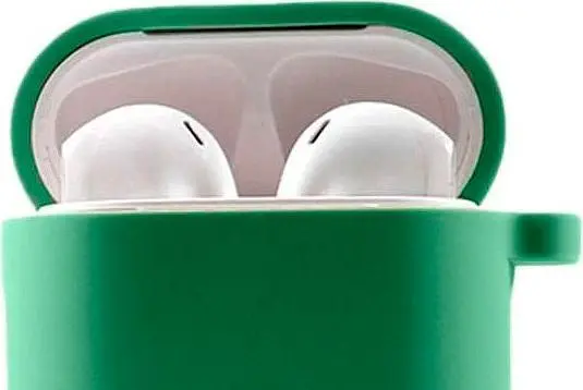 Чохол Silicone Case + Carabine для Apple AirPods Spearmint [97527] - фото 2