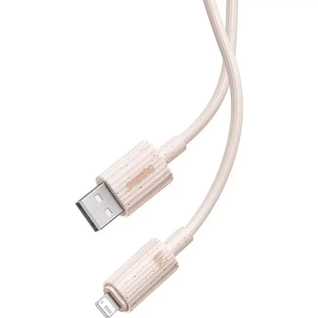 Кабель Baseus Habitat Series Fast Charging Cable USB to Lightning 2.4A 2m P10360200421-01 Pink - фото 2