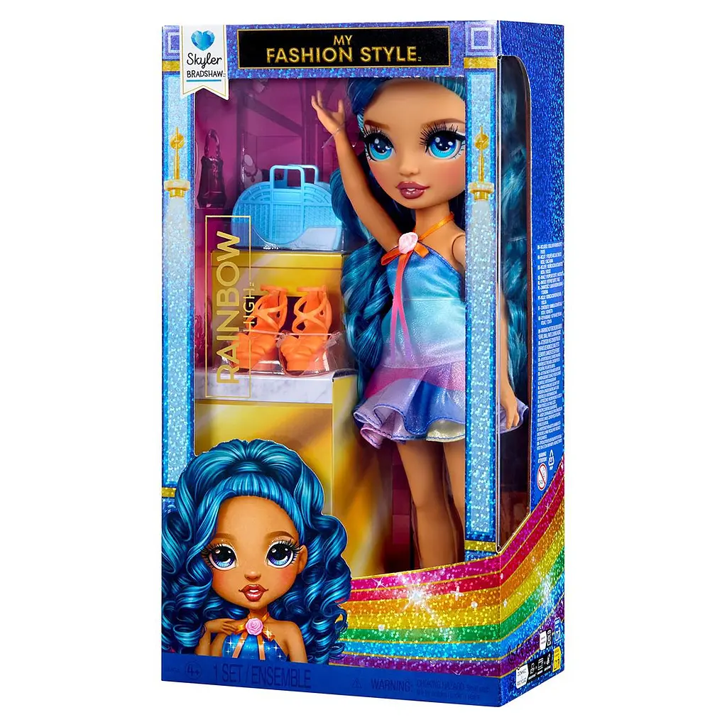 Лялька RAINBOW HIGH серії “My Fashion Style” — СКАЙЛЕР (з аксес.) Rainbow High 248620 - фото 7