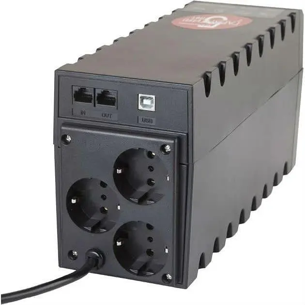 Джерело безперебійного живлення Powercom 800 ВА / 480 Вт / 7.2 А*ч (RPT-800AP Schuko) - фото 2