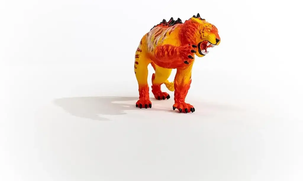 Ігрова фігурка Лавовий Тигр Schleich Eldrador Creatures Lava Tiger 70148 колекційна іграшка (SKU-253) - фото 3