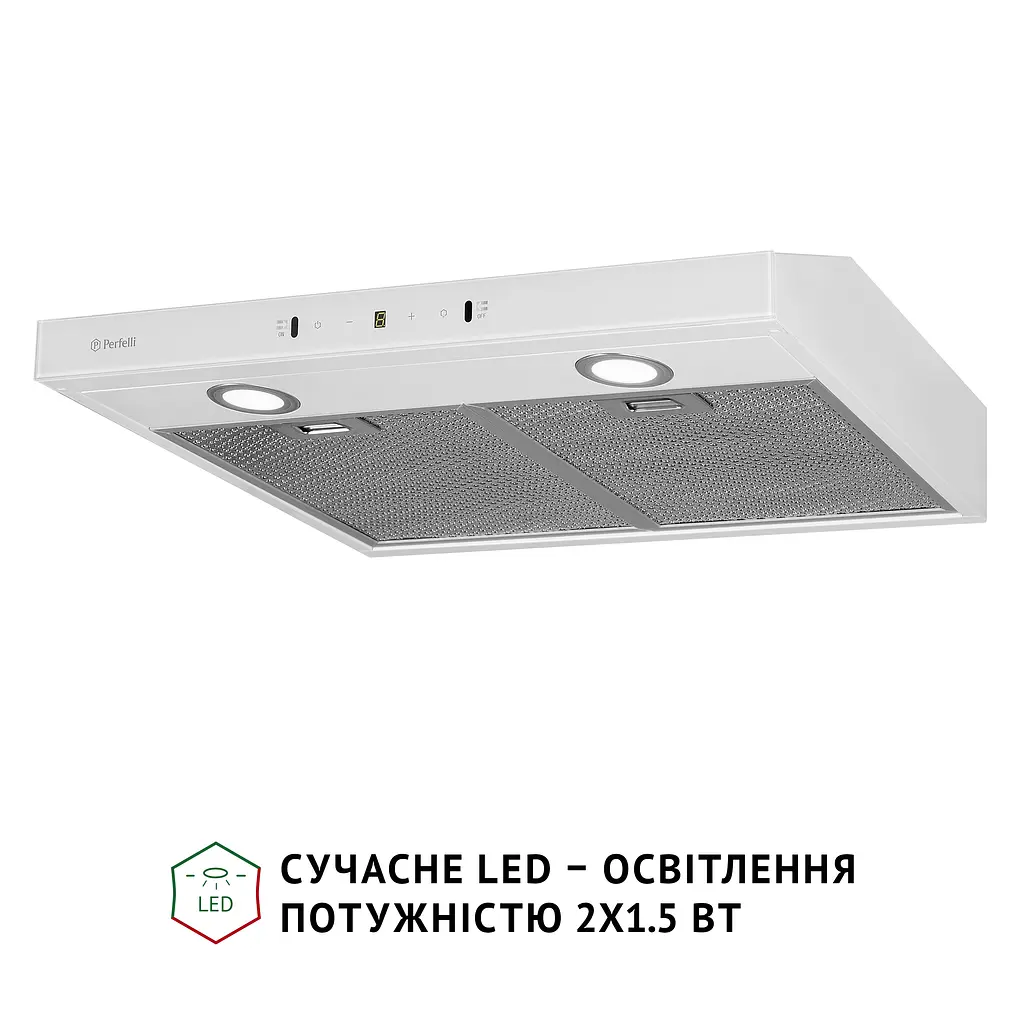 Витяжка плоска PERFELLI RINCI 6CWX BIANCO - фото 4