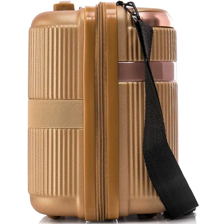 Бьюти-кейс Semi Line 16L Gold (T5667-1) (DAS302653) - фото 4