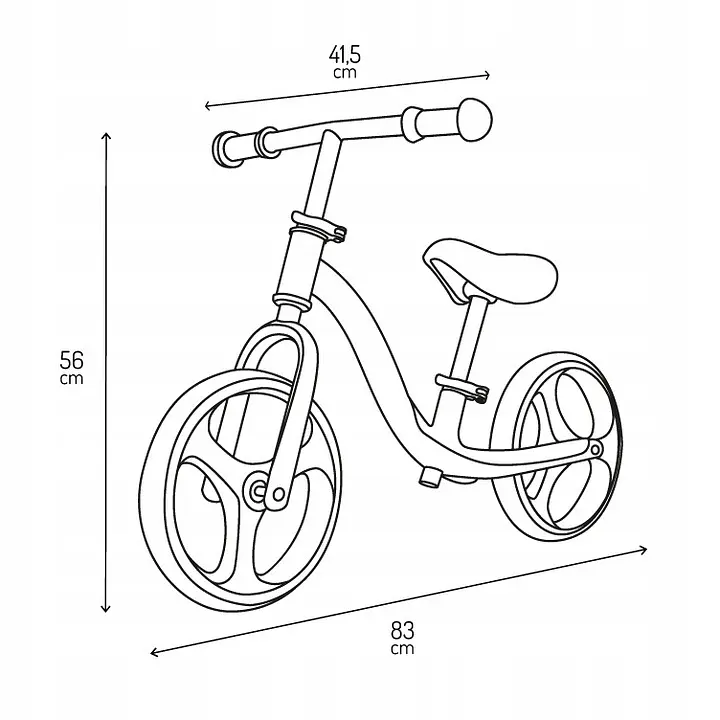 Біговел MoMi ISOKA з LED підсвіткою beige (ROBI00076) - фото 10