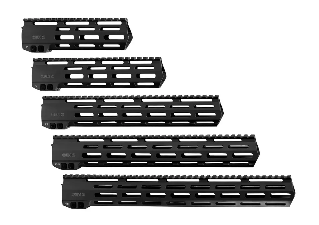 Цівка XGUN Hundguards MK2 9" для AR15 M-LOK. Black - фото 2