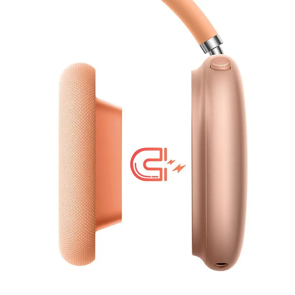 Амбушюри для навушників Hoco W65/ W65 Plus магнітні помаранчевий - фото 3