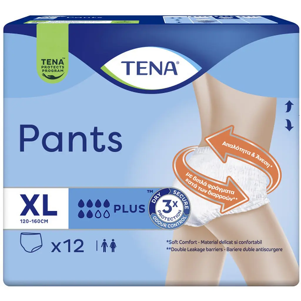 Труси-підгузки для дорослих Tena Pants Plus XL 12 шт. - фото 2