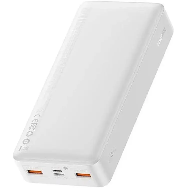 Портативна батарея Baseus Bipow Digital Baseus Bipow Digital Display 20000 mAh 20W PPDML-M02 White - фото 2