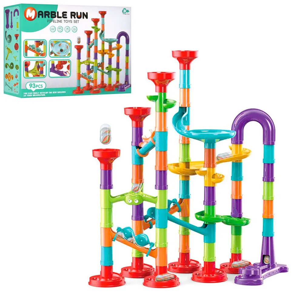 Игра лабиринт Marble Run 8802, 93 детали - фото 3