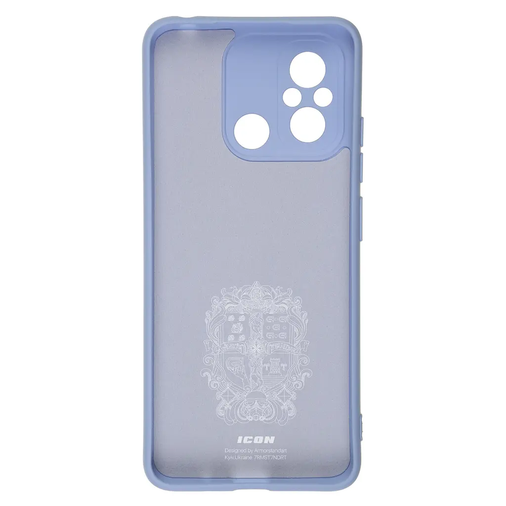 Чехол ArmorStandart ICON для Xiaomi Redmi 12С / 11A Camera cover Lavender (ARM66502) - фото 2